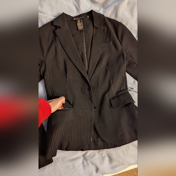 Striped suit jacket - Picture 2 of 5